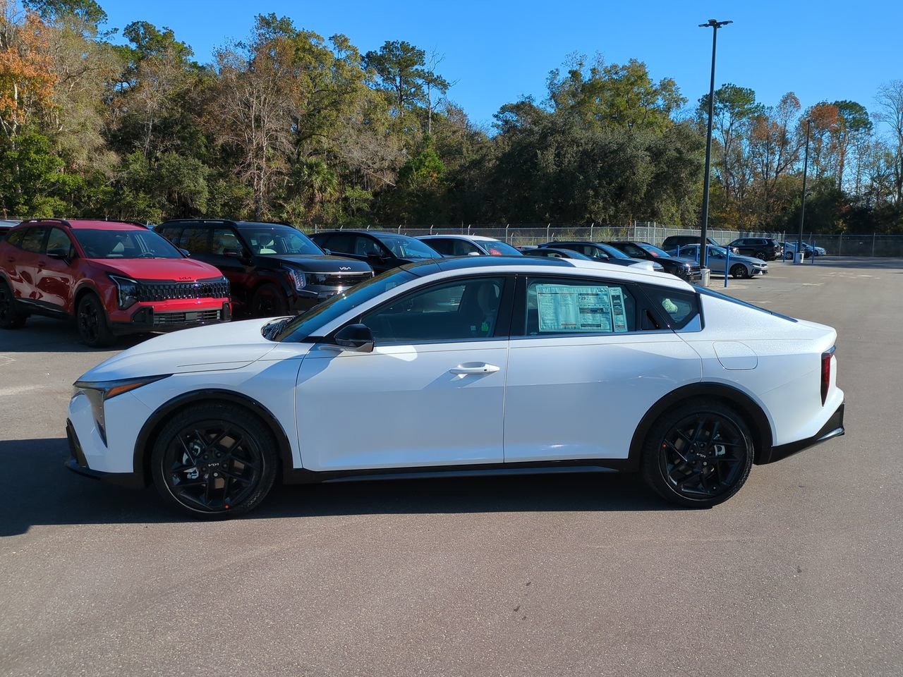 New 2025 Snow White Pearl Kia GT-Line Turbo image 7