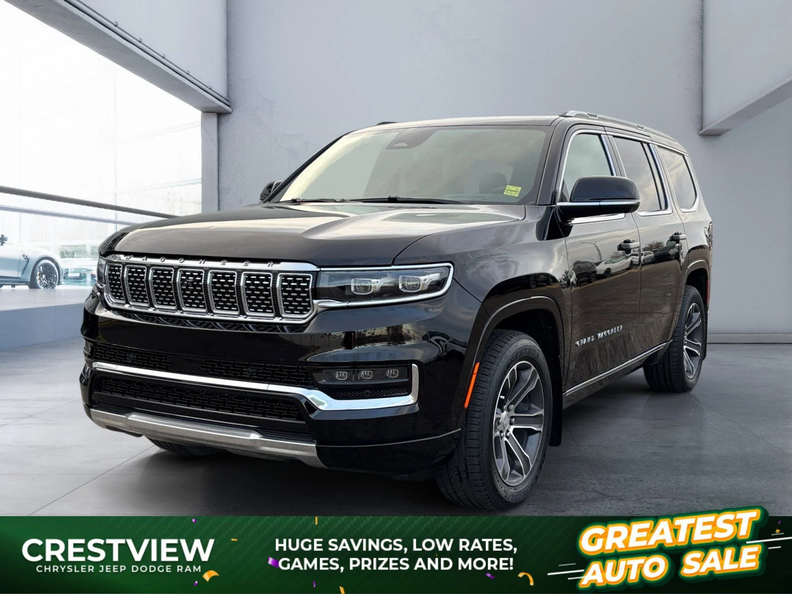 Certified Used 2023 Black Jeep 4x4 image 1