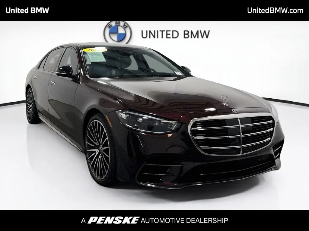 Used 2024 Rubellite Red Metallic Mercedes-Benz S 580 image 3