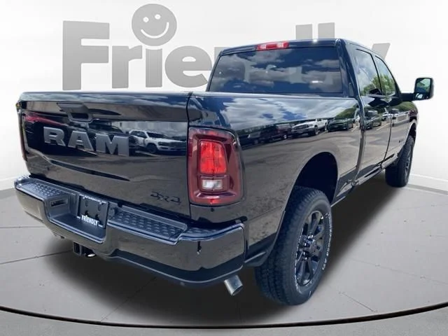 New 2026 Diamond Black Crystal Pearl-Coat Exterior Paint RAM Big Horn image 5