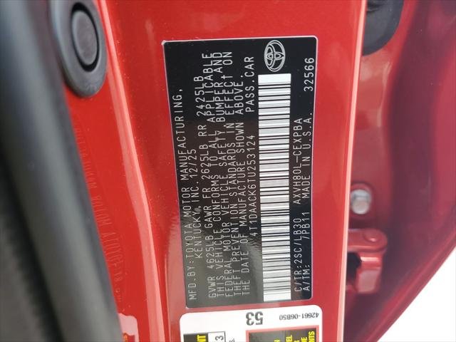 Certified Used 2026 SUPERSONIC RED/BLACK Toyota  image 28