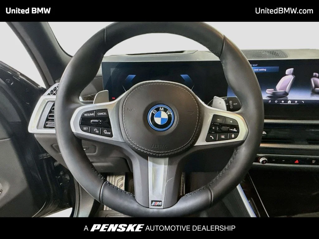 Certified Used 2025 Black Sapphire Metallic BMW xDrive50e image 13