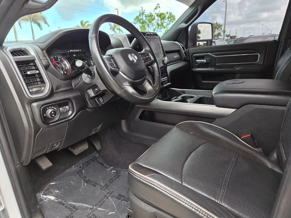 Used 2024 Bright White Clearcoat Ram Laramie image 23