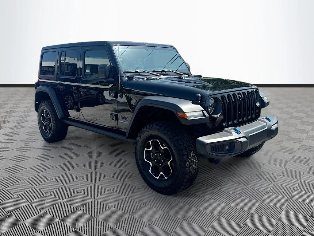 Used 2023 Black Jeep Rubicon 4xe image 4