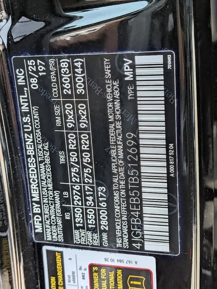 Used 2026 Obsidian Black Metallic Mercedes-Benz GLE 350 image 23