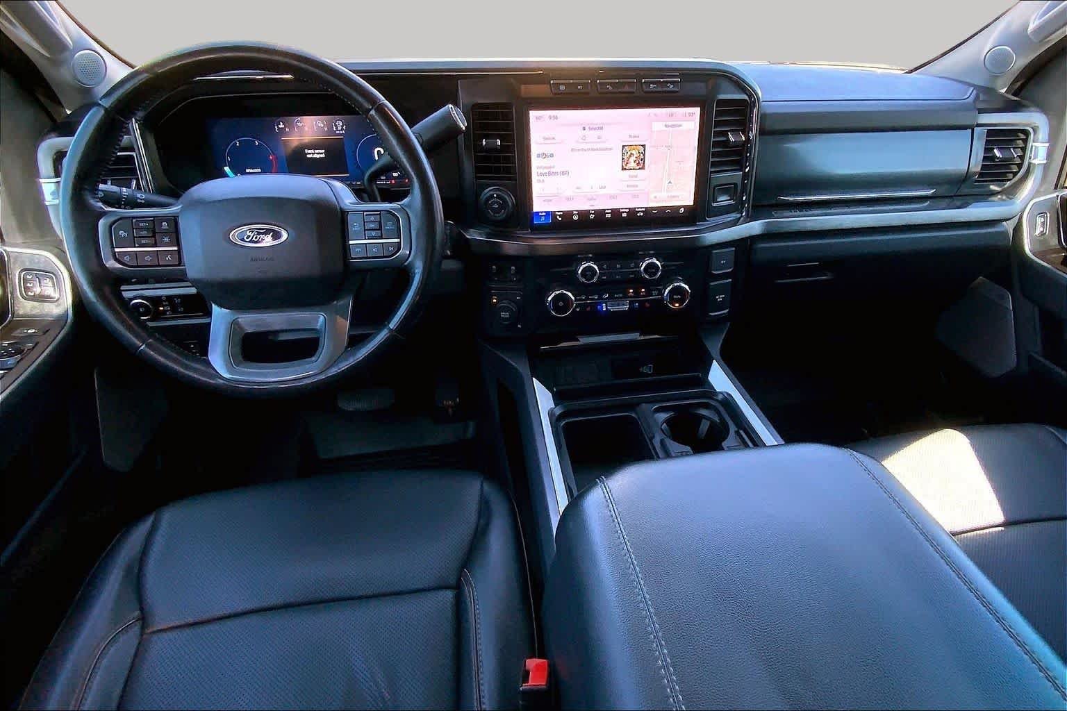 Used 2024 Glacier Gray Metallic TriCoat Ford LARIAT image 16