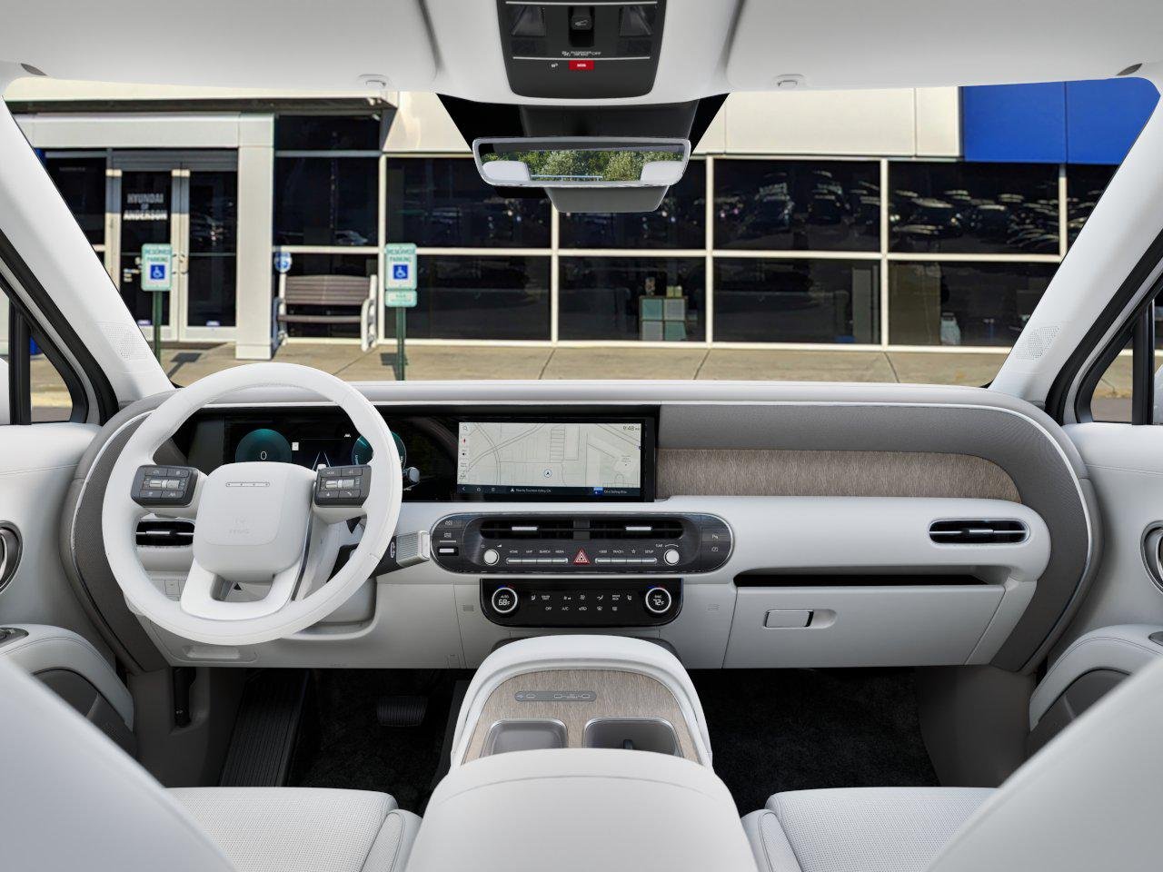 New 2026 Creamy White Pearl Hyundai Blue SEL 7P image 11