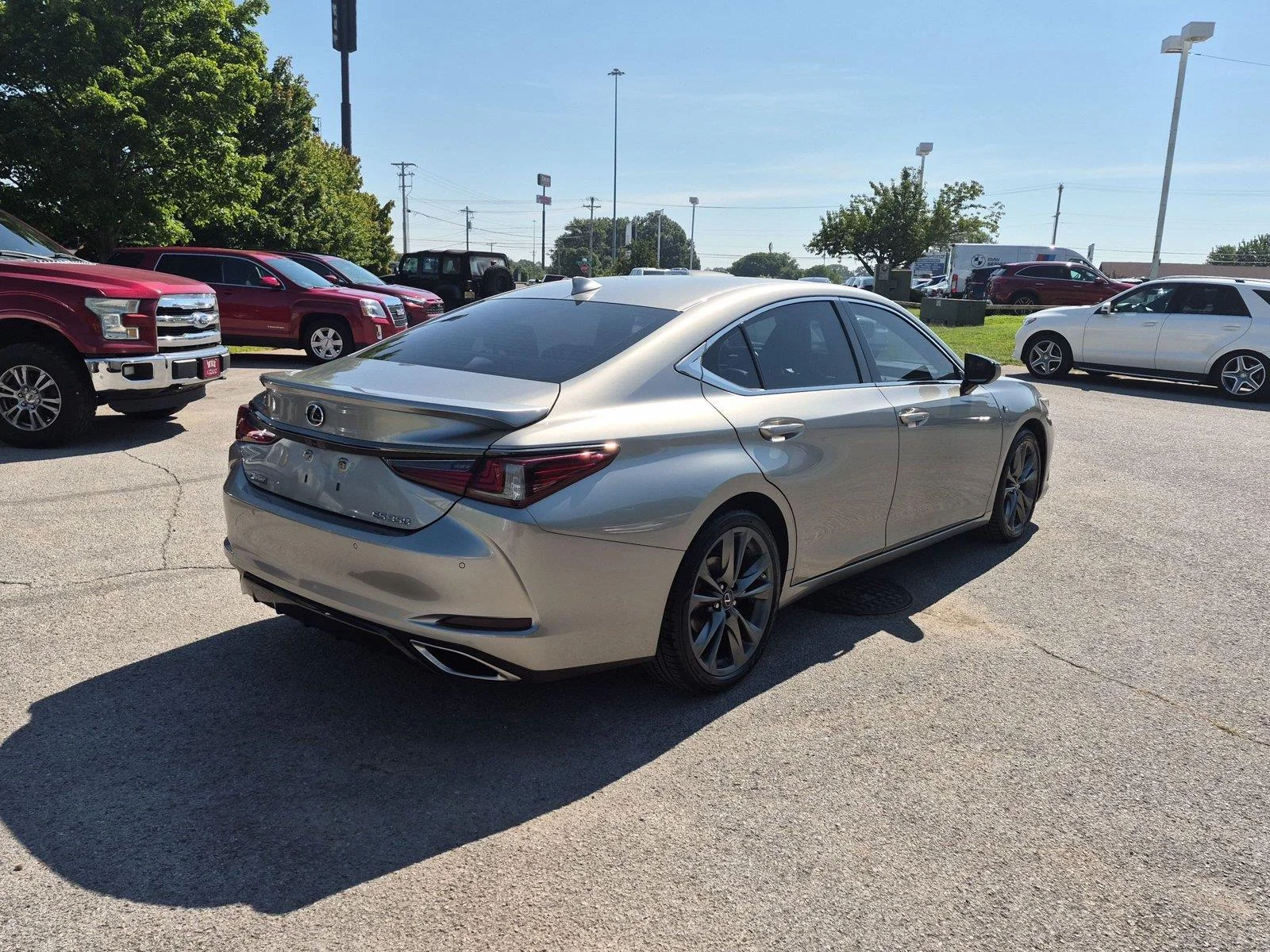 Used 2021 Atomic Silver Lexus ES 350 F SPORT image 5