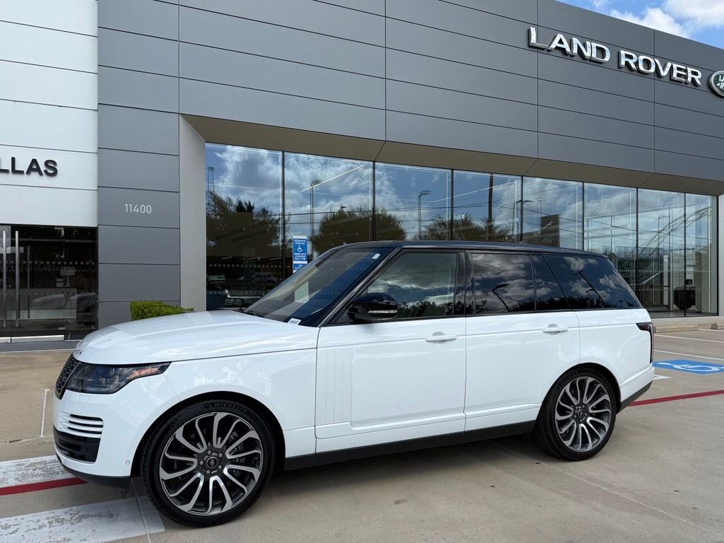 Used 2019 Fuji White Land Rover 5.0L V8 Supercharged image 1