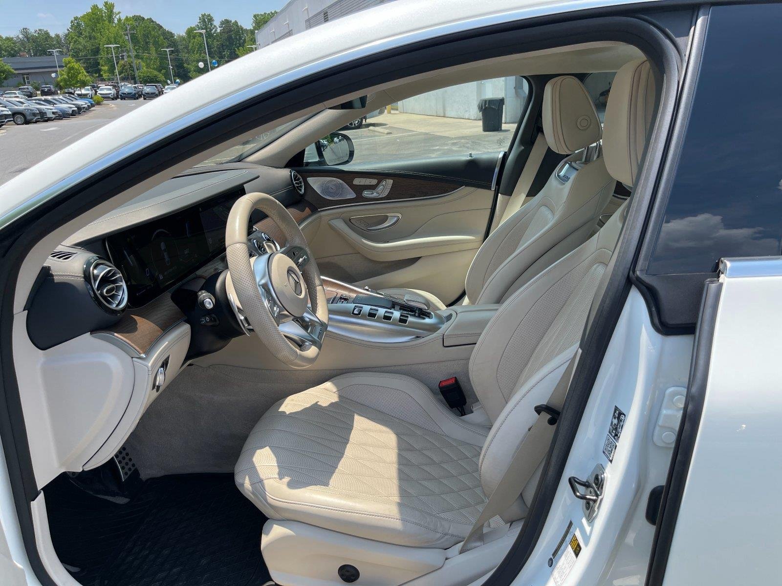Used 2021 designo Diamond White Metallic Mercedes-Benz AMG® GT 63 image 15