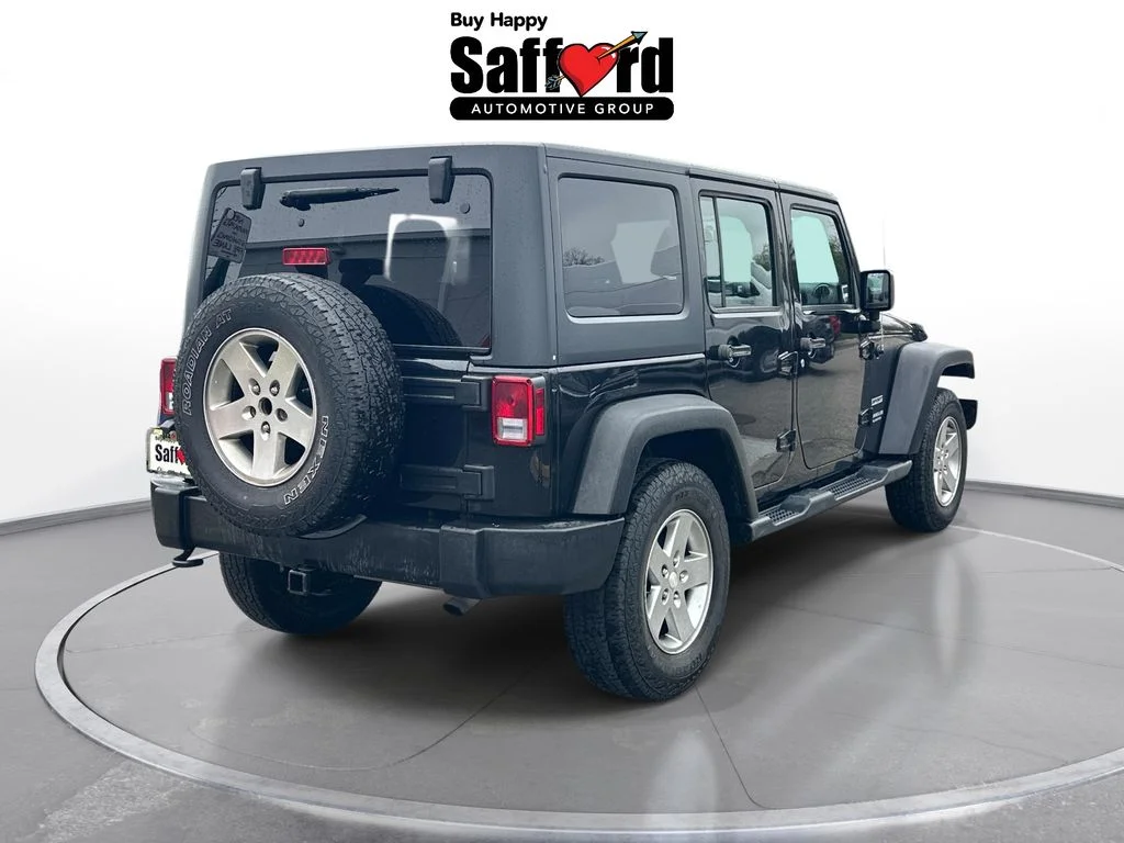 Used 2016 Black Jeep Unlimited Sport image 8
