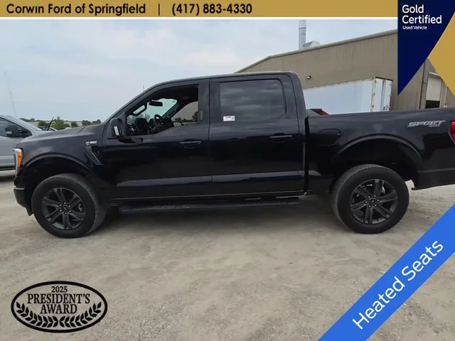Used 2023 Agate Black Metallic Ford XLT image 9