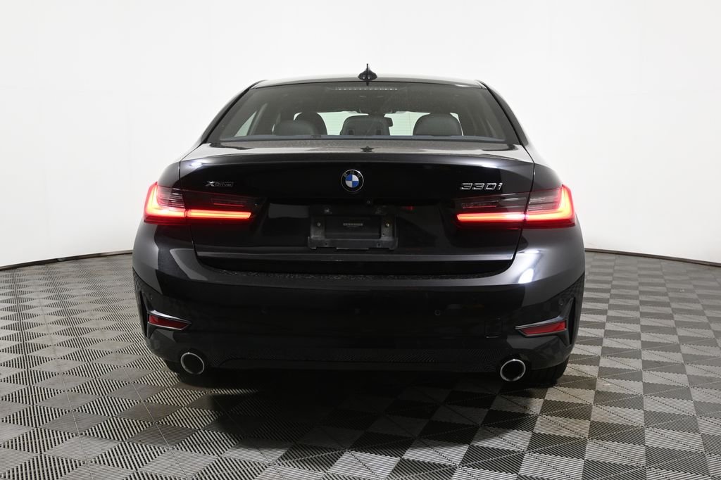 Used 2021 Black Sapphire Metallic BMW 330i xDrive image 10