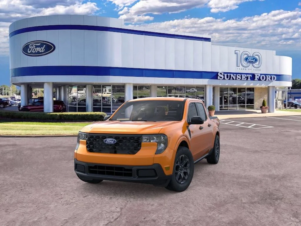 New 2026 Orange Fury Metallic Tri-Coat Ford XLT image 2