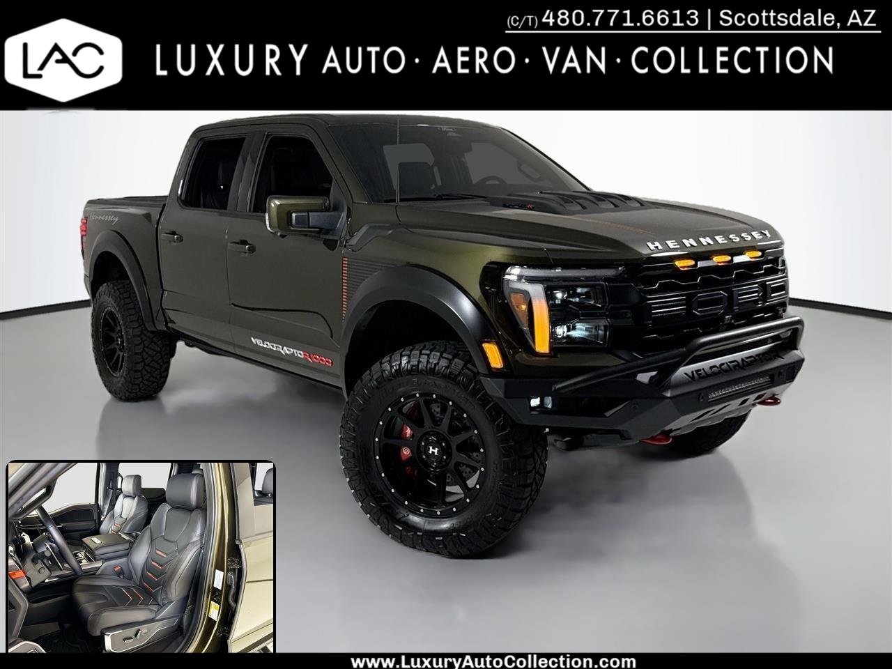 RAPTOR ブラック 2025 Ford F-150 Raptor R Hennessy Velociraptor 1000R SuperCrew Cab