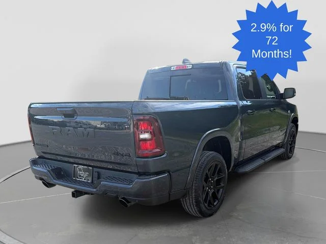 New 2026 Forged Blue Metallic Exterior Paint RAM Laramie image 5