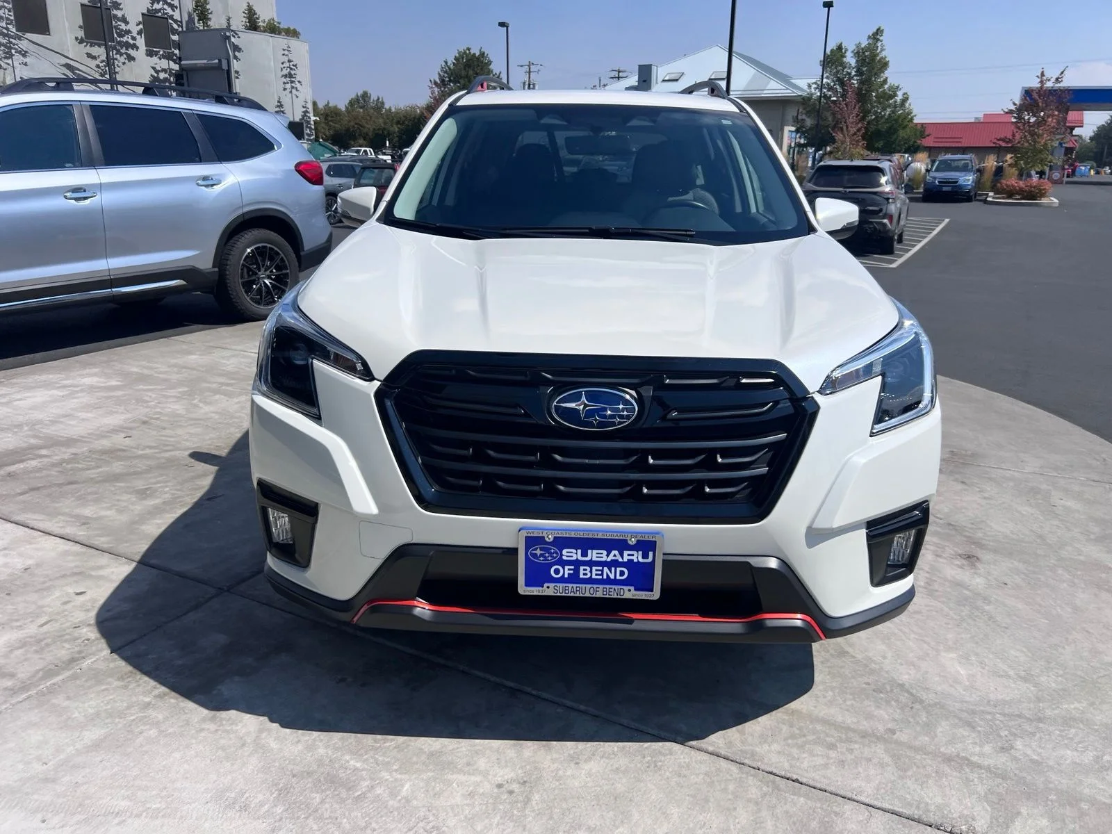 Used 2024 Crystal White Pearl Subaru Sport image 2