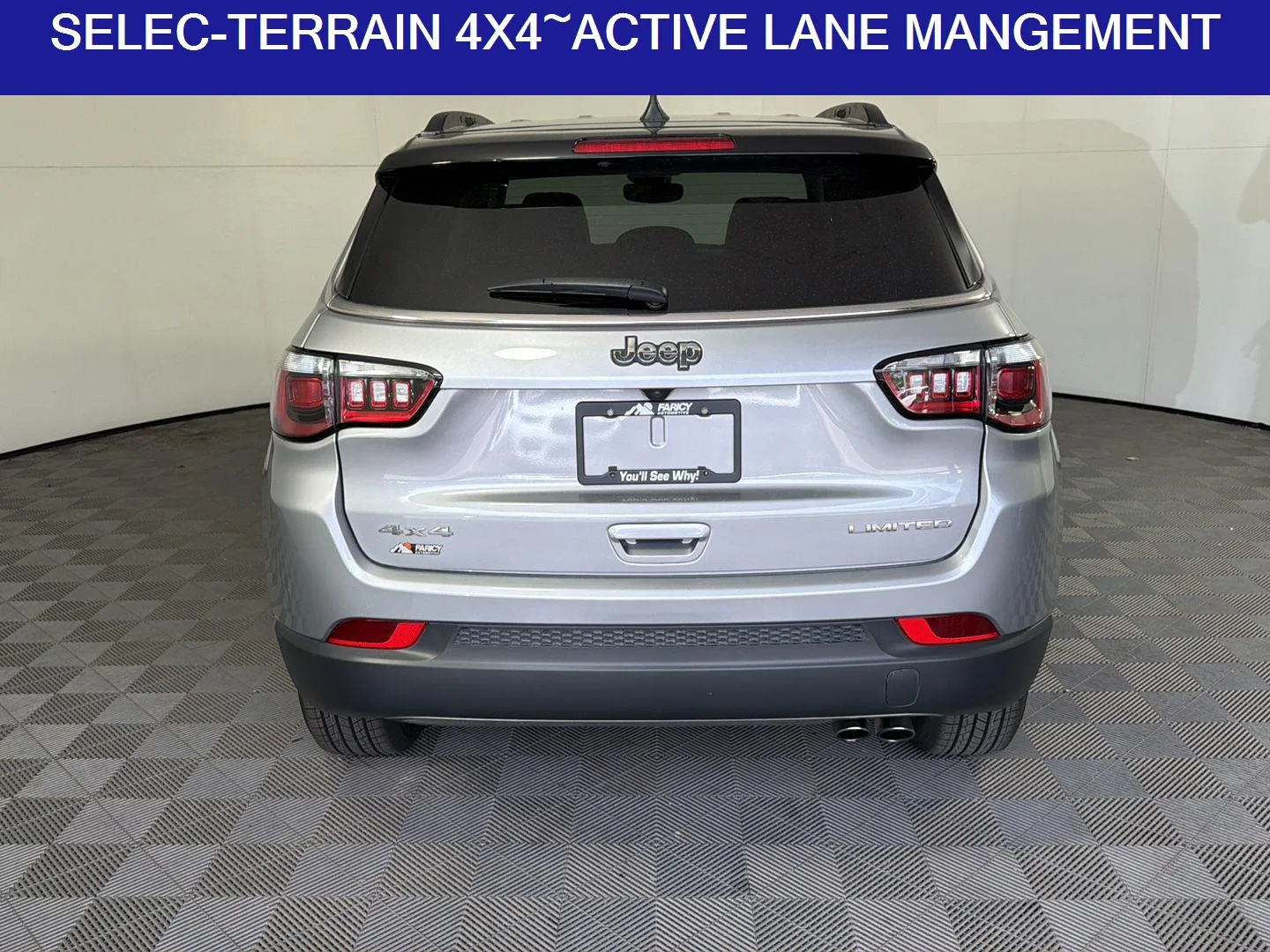 Used 2022 Billet Silver Metallic Clearcoat Jeep Limited image 6