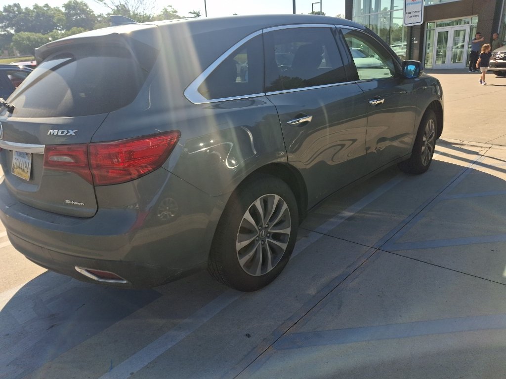 Used 2015 Forest Mist Metallic Acura Tech Pkg image 8