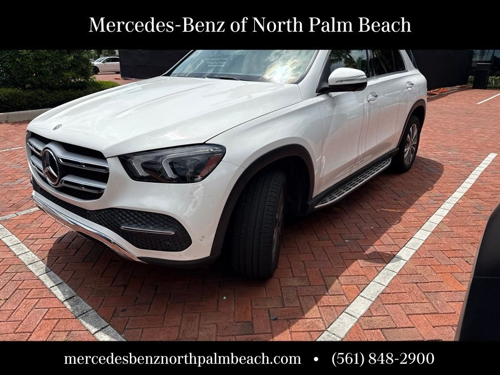 Used 2022 White Mercedes-Benz GLE 350 image 1