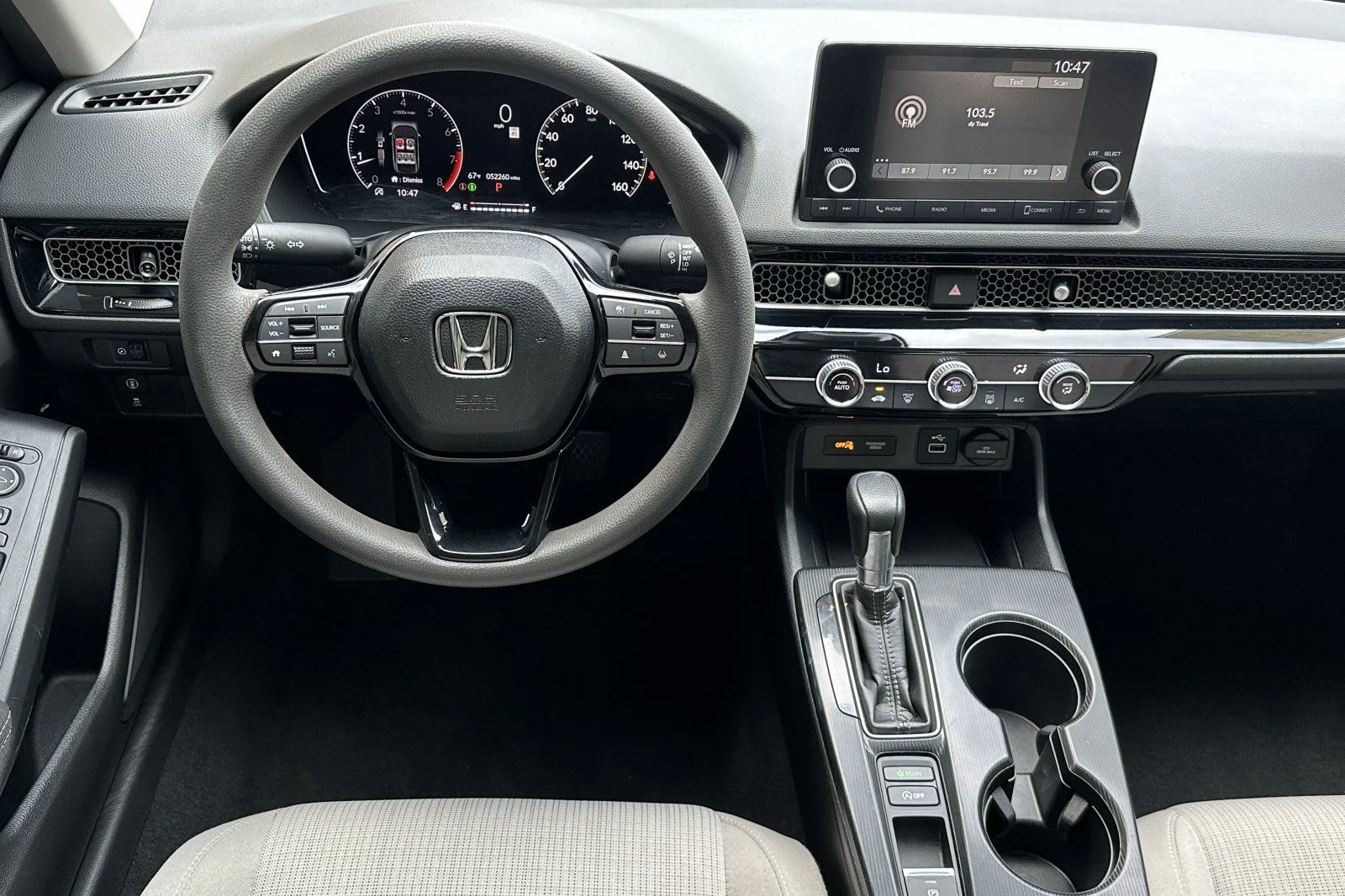 Used 2023 Meteorite Gray Metallic Honda LX image 14