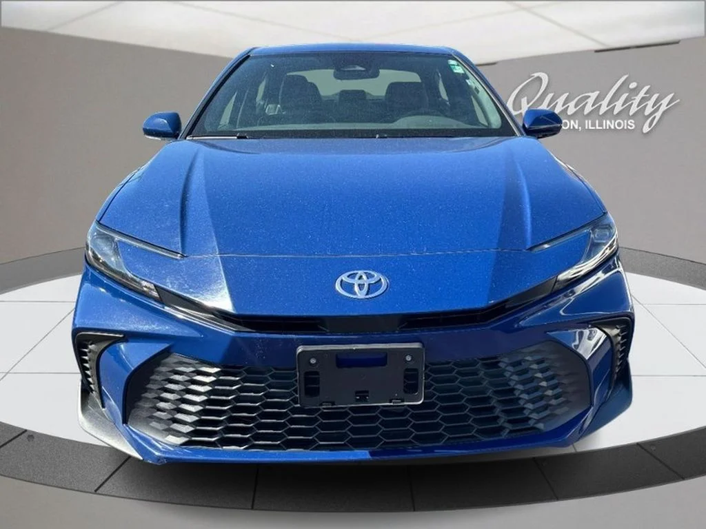 Used 2025 Reservoir Blue Toyota SE image 11
