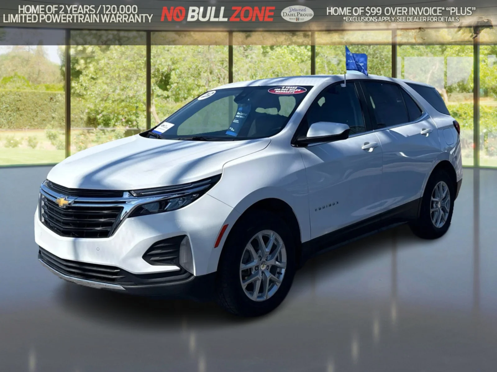 Certified Used 2022 White Chevrolet LT image 1