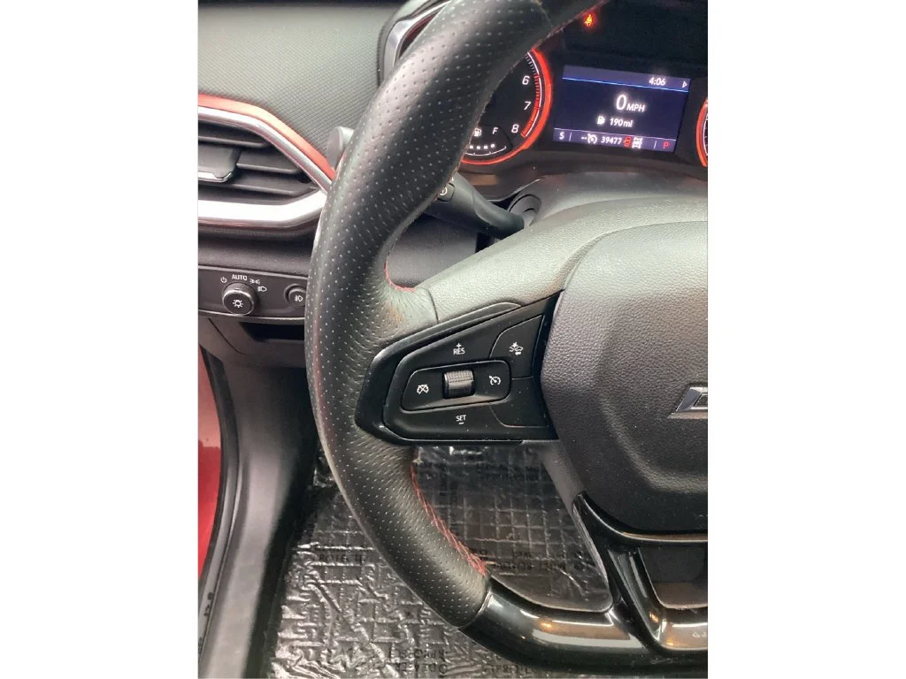 Used 2021 SCARLET RED METALLIC Chevrolet RS image 38