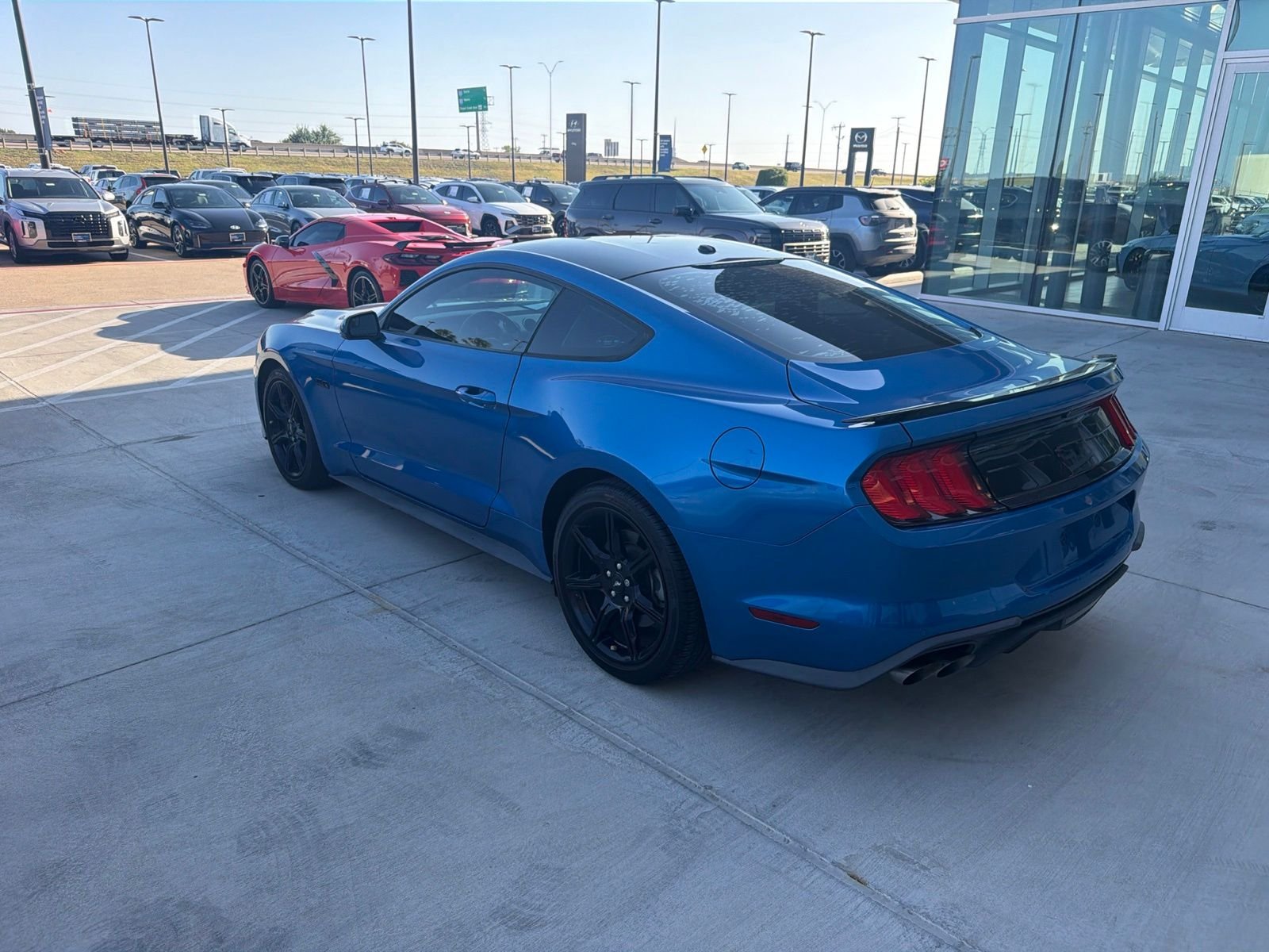 Used 2019 Velocity Blue Metallic Ford GT image 8
