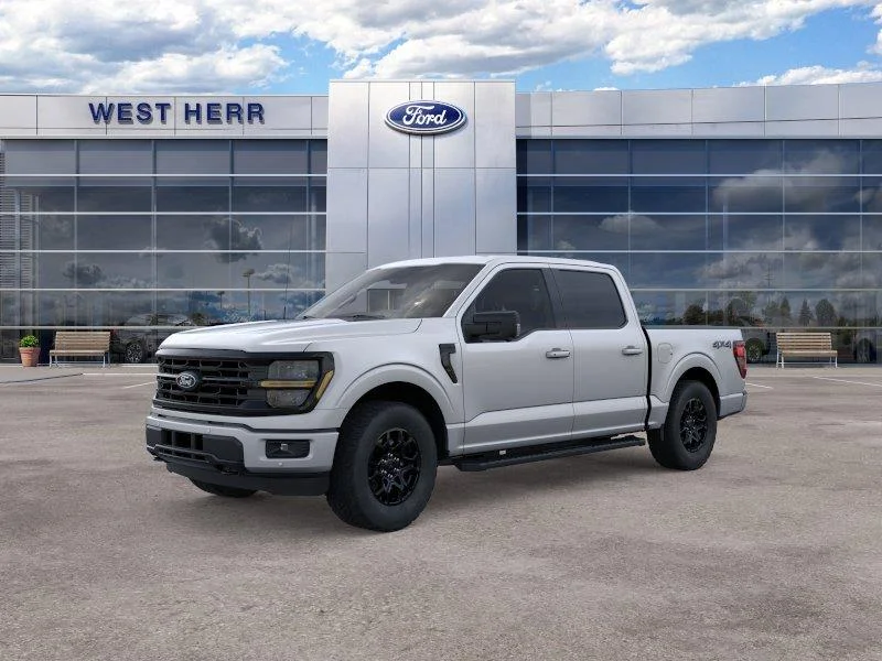New 2026 Iconic Silver Metallic Ford XLT image 2