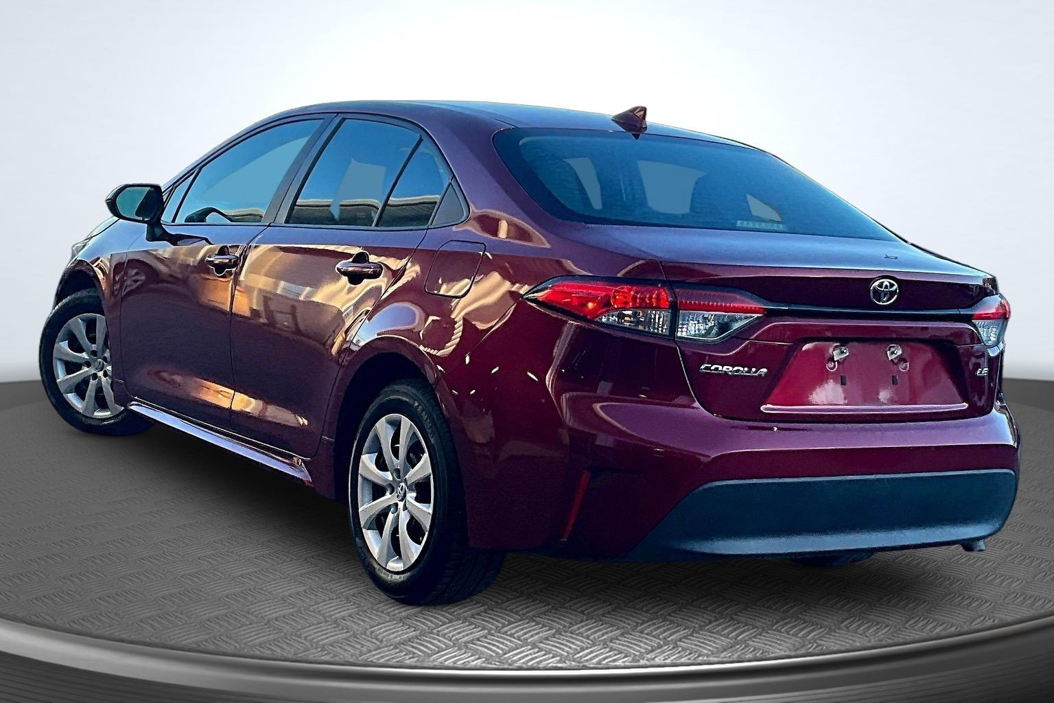 Used 2024 Red Toyota LE image 3