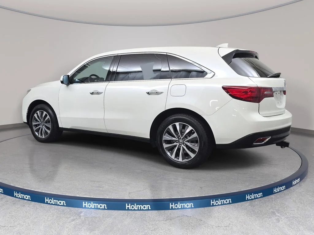 Used 2015 White Diamond Pearl Acura 3.5L Technology Package image 8
