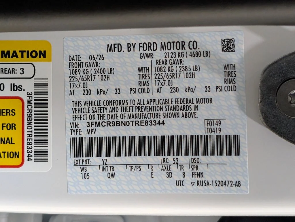 New 2026 Oxford White Ford Big Bend® image 23