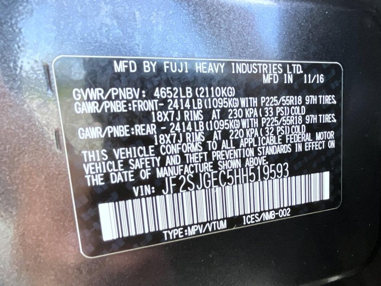 Used 2017 Gray Subaru 2.0XT Premium image 25