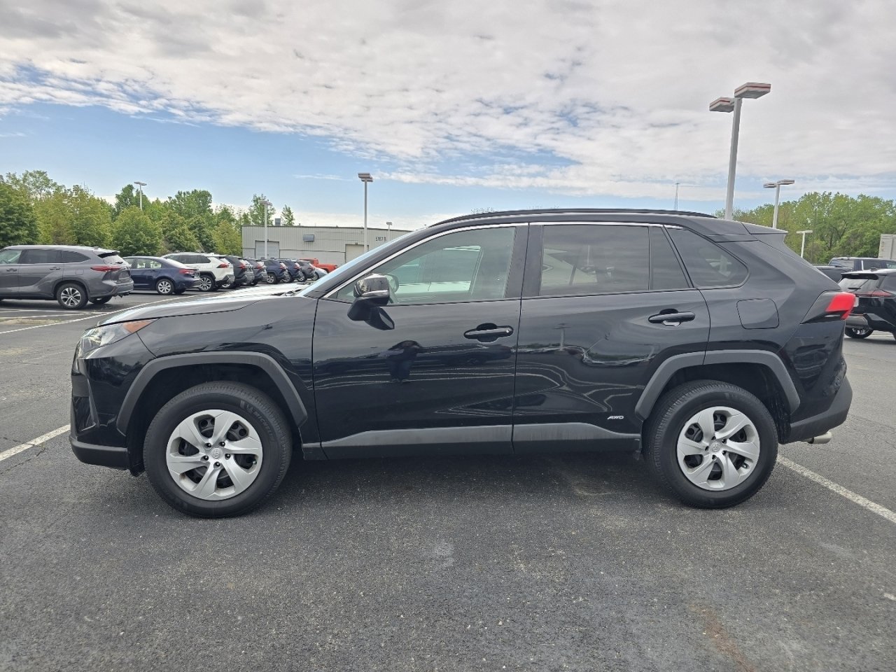 Used 2022 Black Toyota LE image 4
