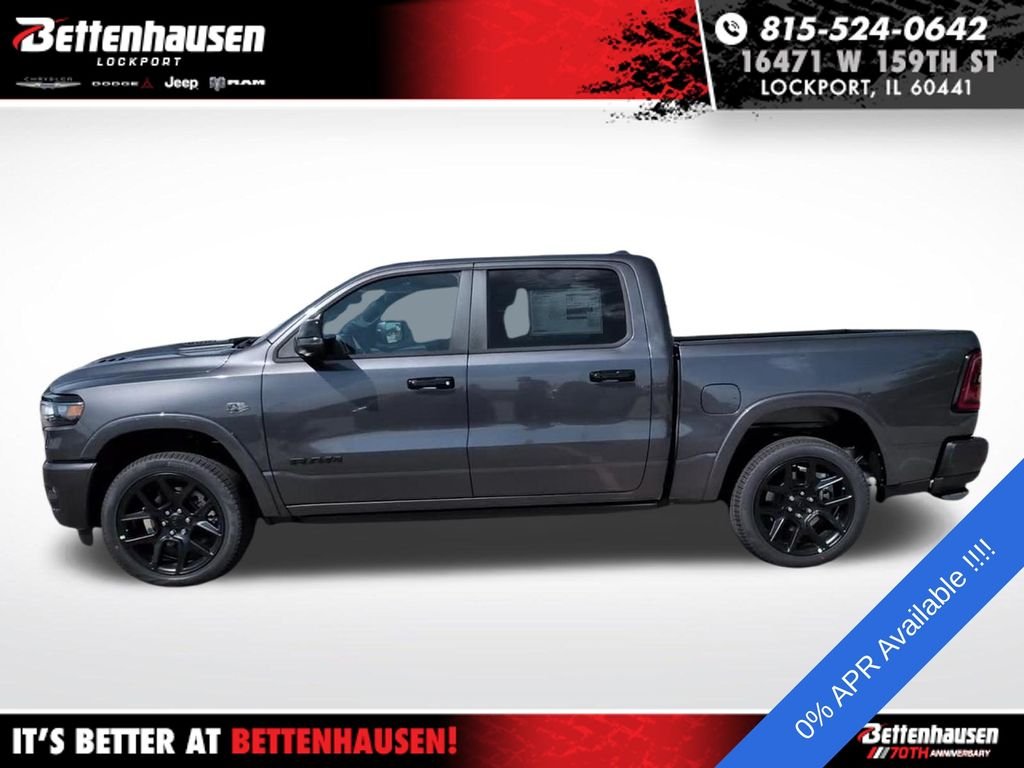 New 2027 Granite Crystal Metallic Clear-Coat Exterior Paint RAM Laramie image 8