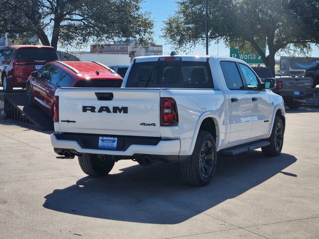 New 2026 Bright White Clear-Coat Exterior Paint RAM Big Horn/Lone Star image 4