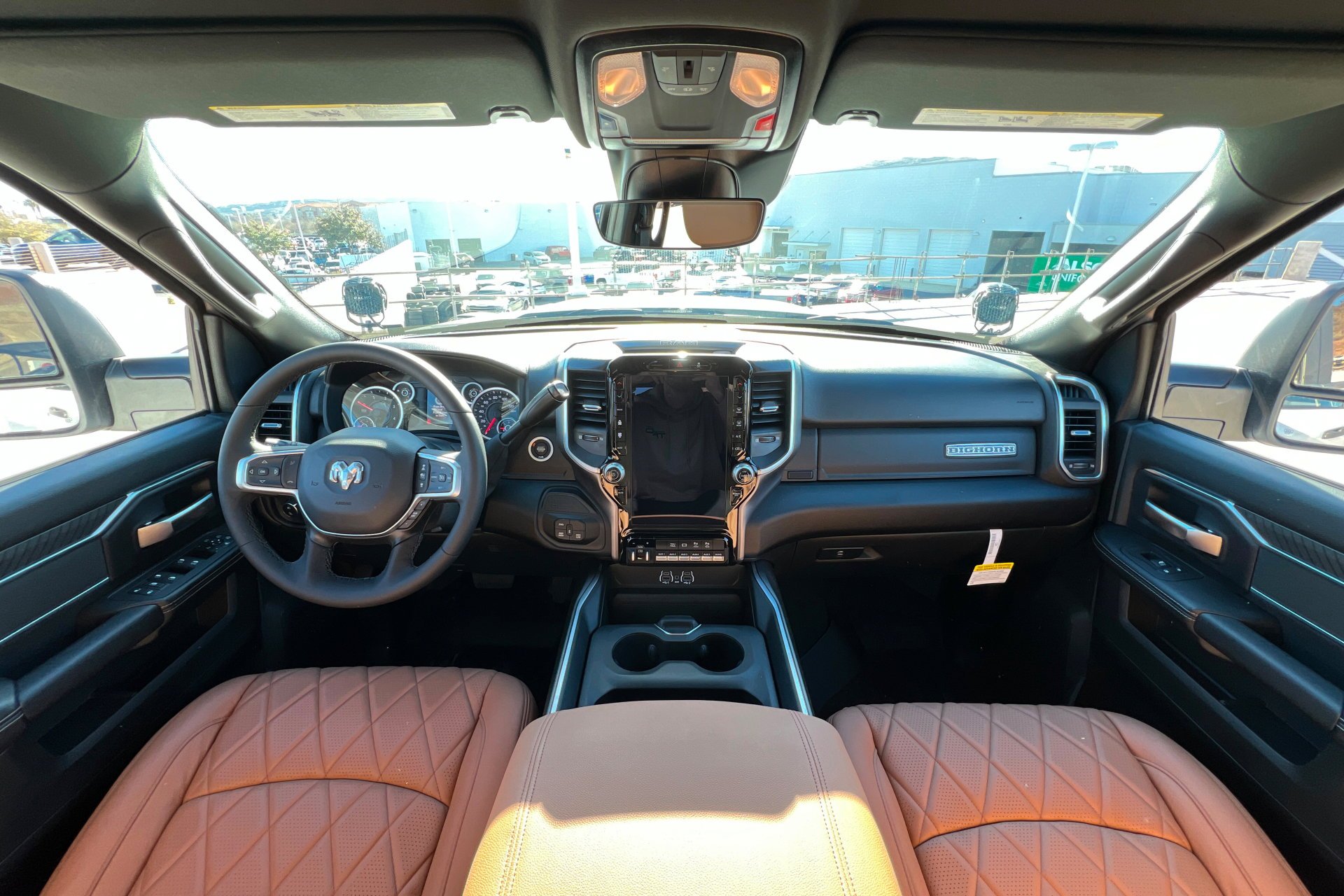 New 2025 Bright White Clearcoat RAM Big Horn image 10
