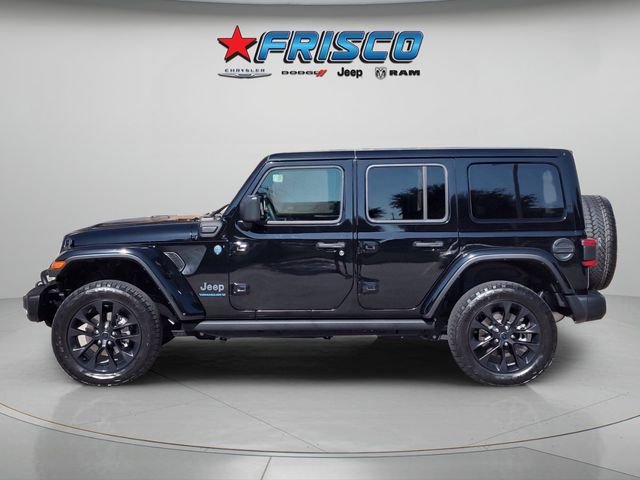 Used 2025 Black Jeep Sahara 4xe image 4
