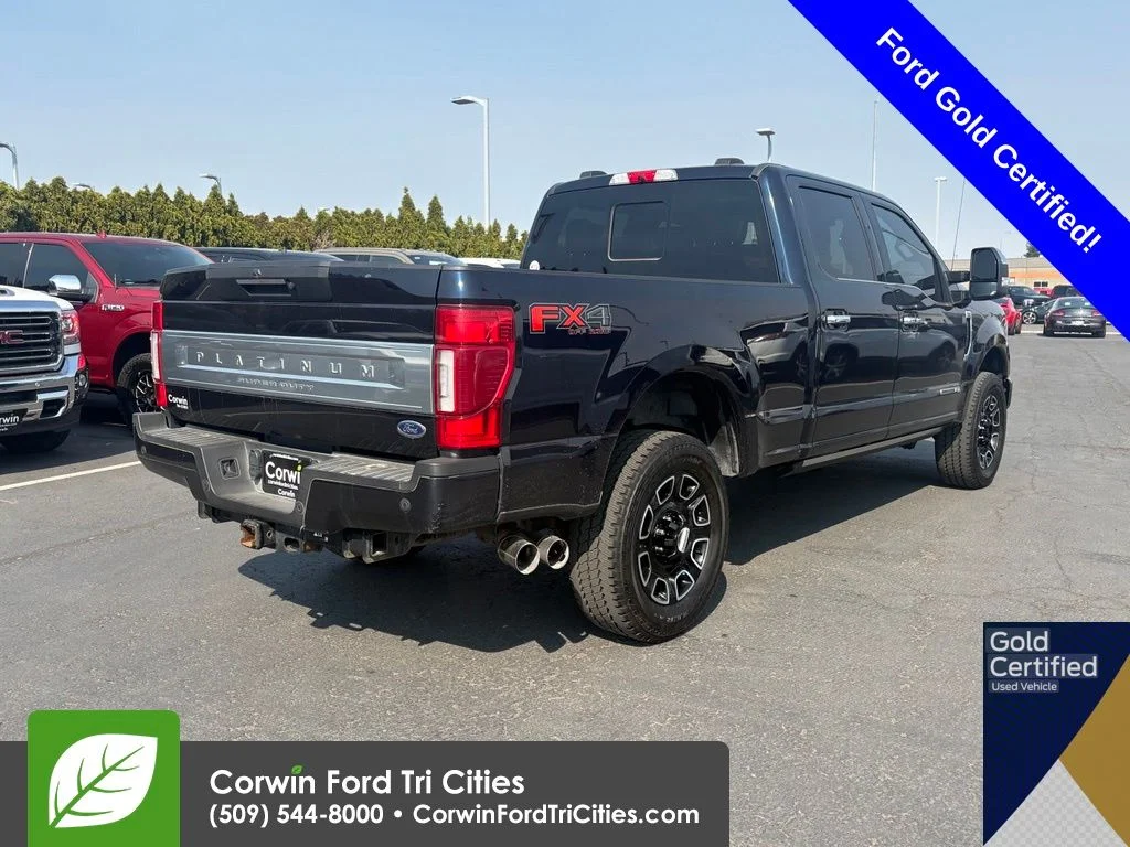 Used 2021 Antimatter Blue Metallic Ford  image 8
