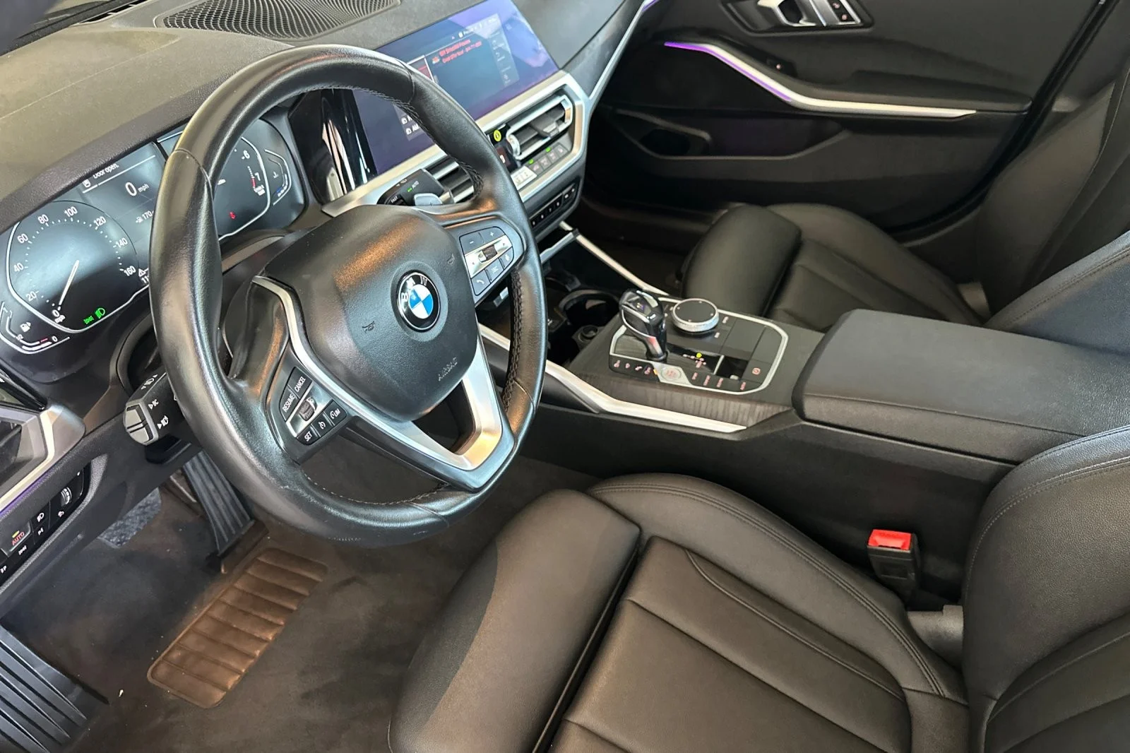 Used 2021 Mineral Gray Metallic BMW 330i image 9