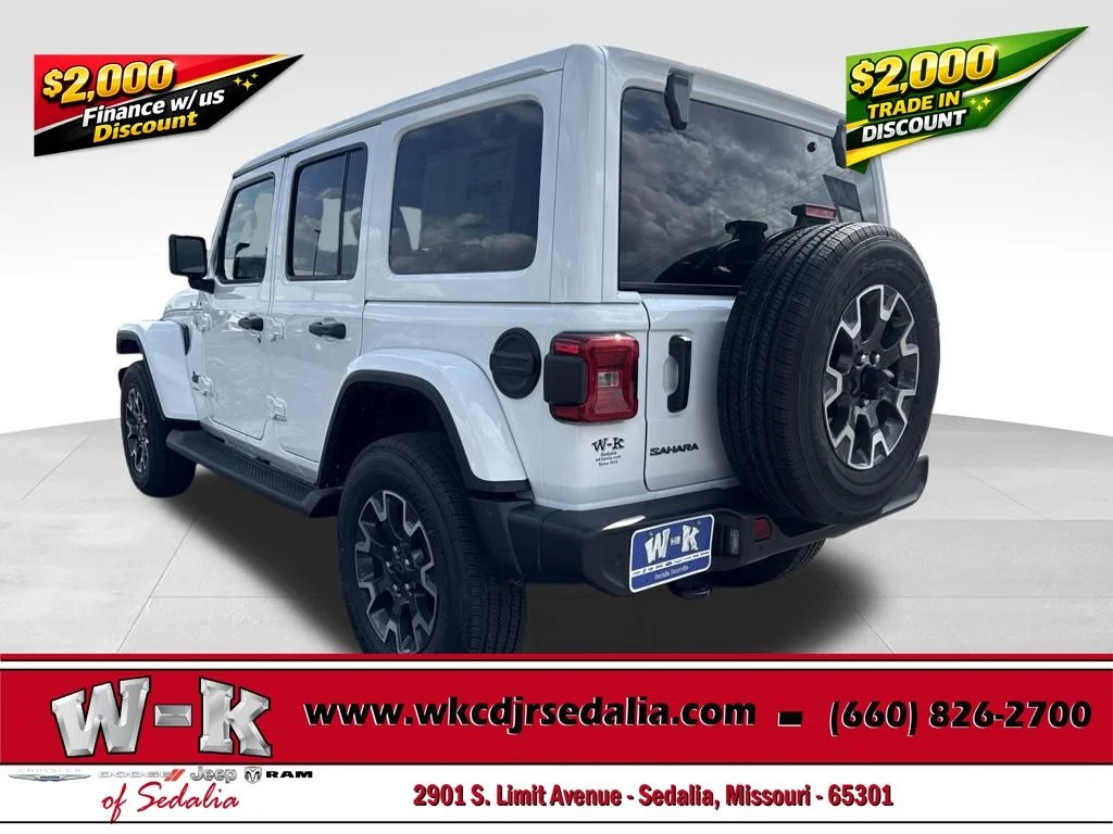 New 2026 White Jeep Sahara image 8