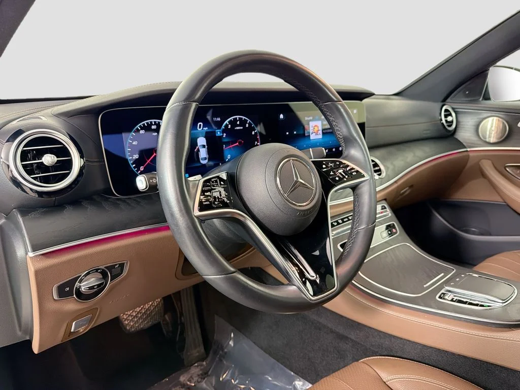 Used 2022 MANUFAKTUR Diamond White Mercedes-Benz E 350 image 9