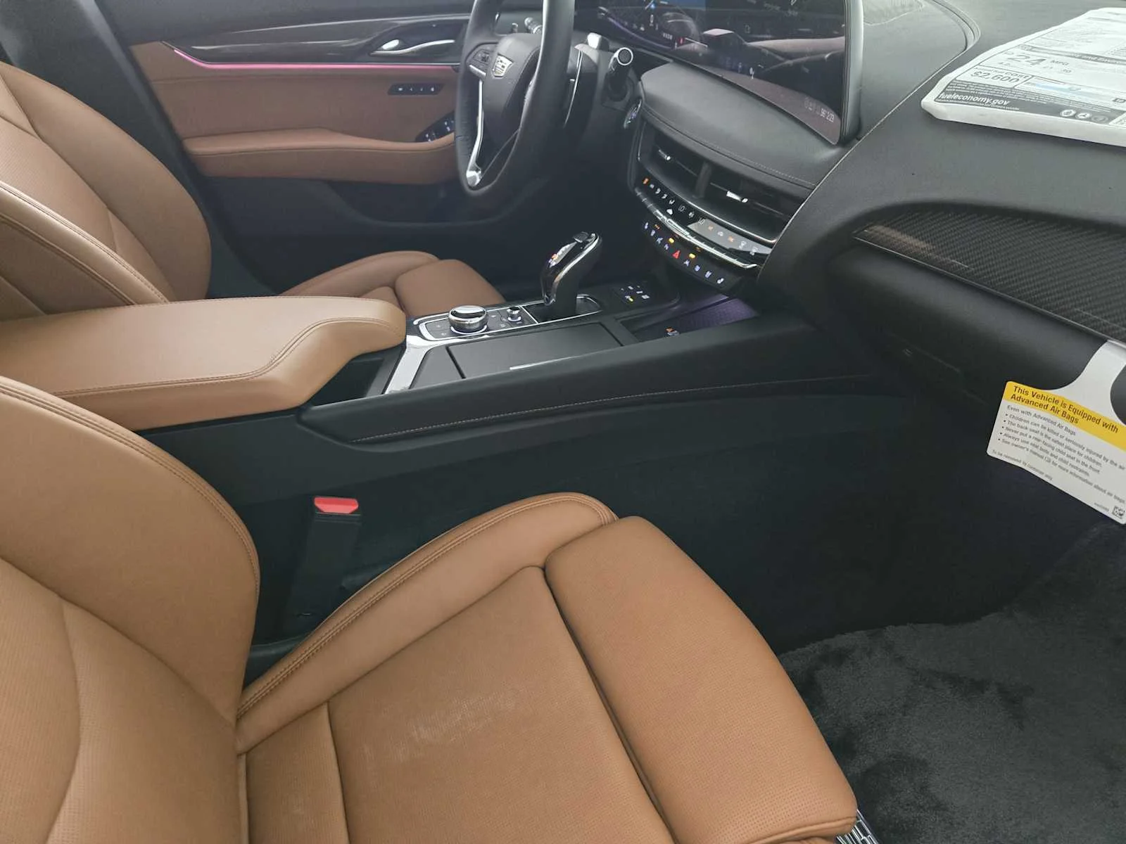 New 2026 Vibrant White Tricoat Cadillac Sport image 7