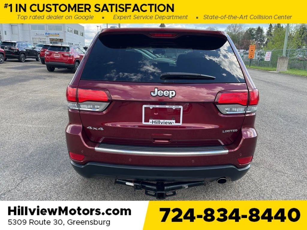 Certified Used 2020 Velvet Jeep Limited image 5