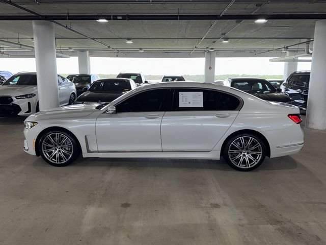 Certified Used 2022 Mineral White Metallic BMW 740i image 14