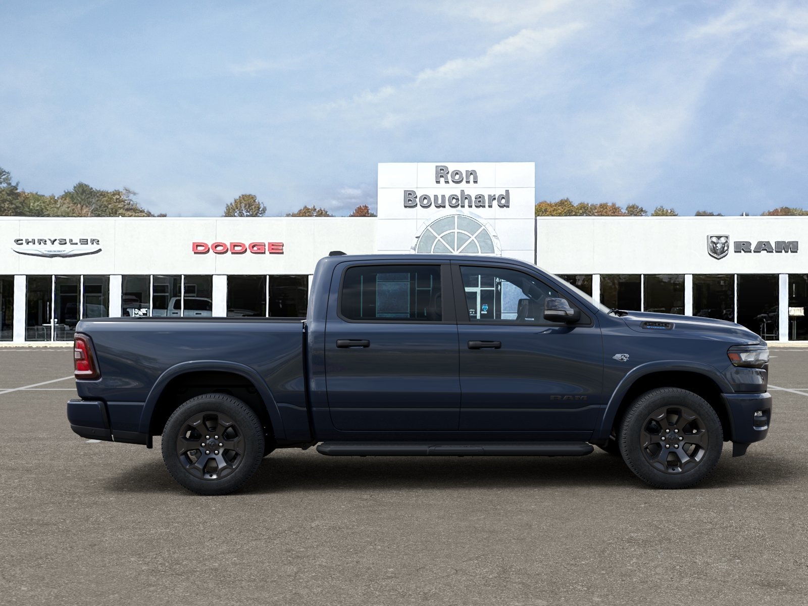 New 2026 Forged Blue Metallic Exterior Paint RAM Big Horn image 47