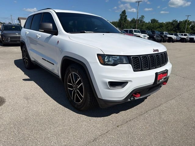 Used 2021 White Jeep Trailhawk image 7