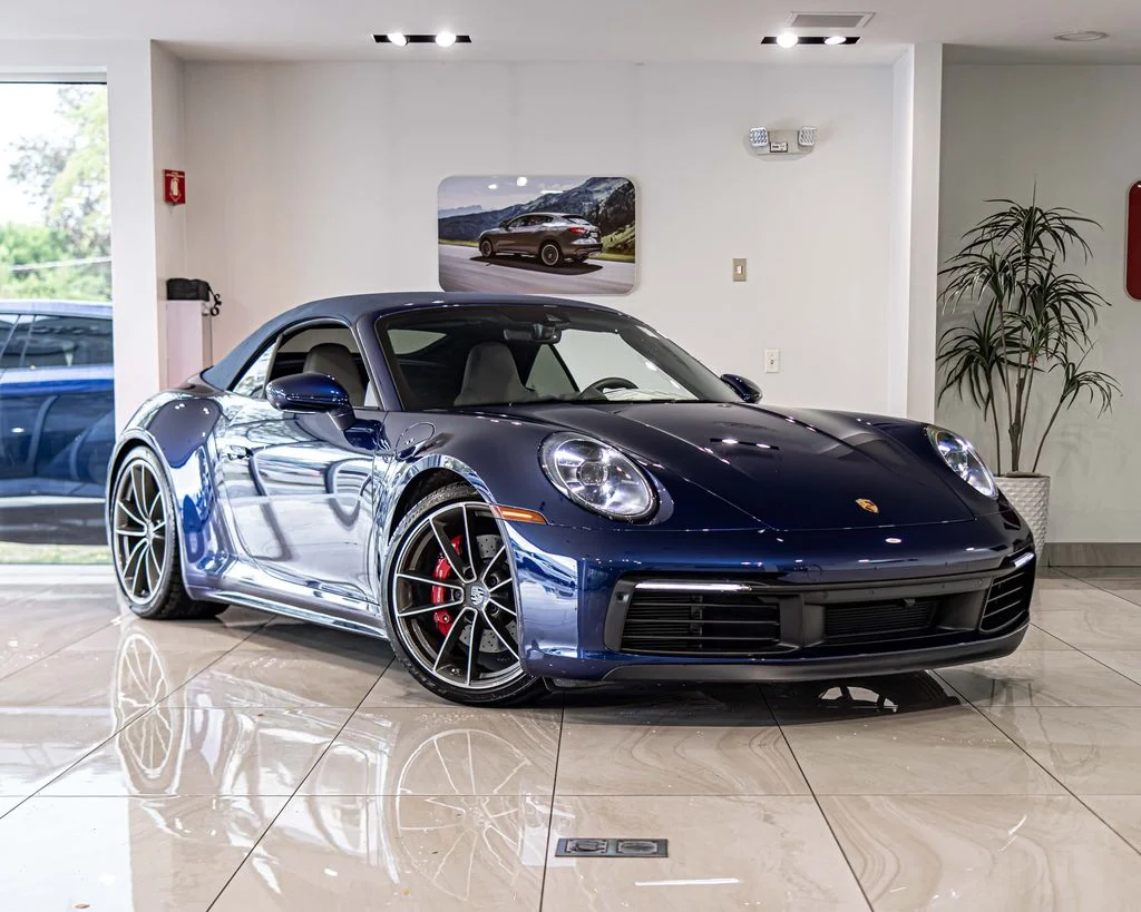 Used 2024 Blue Porsche Carrera 4S image 6