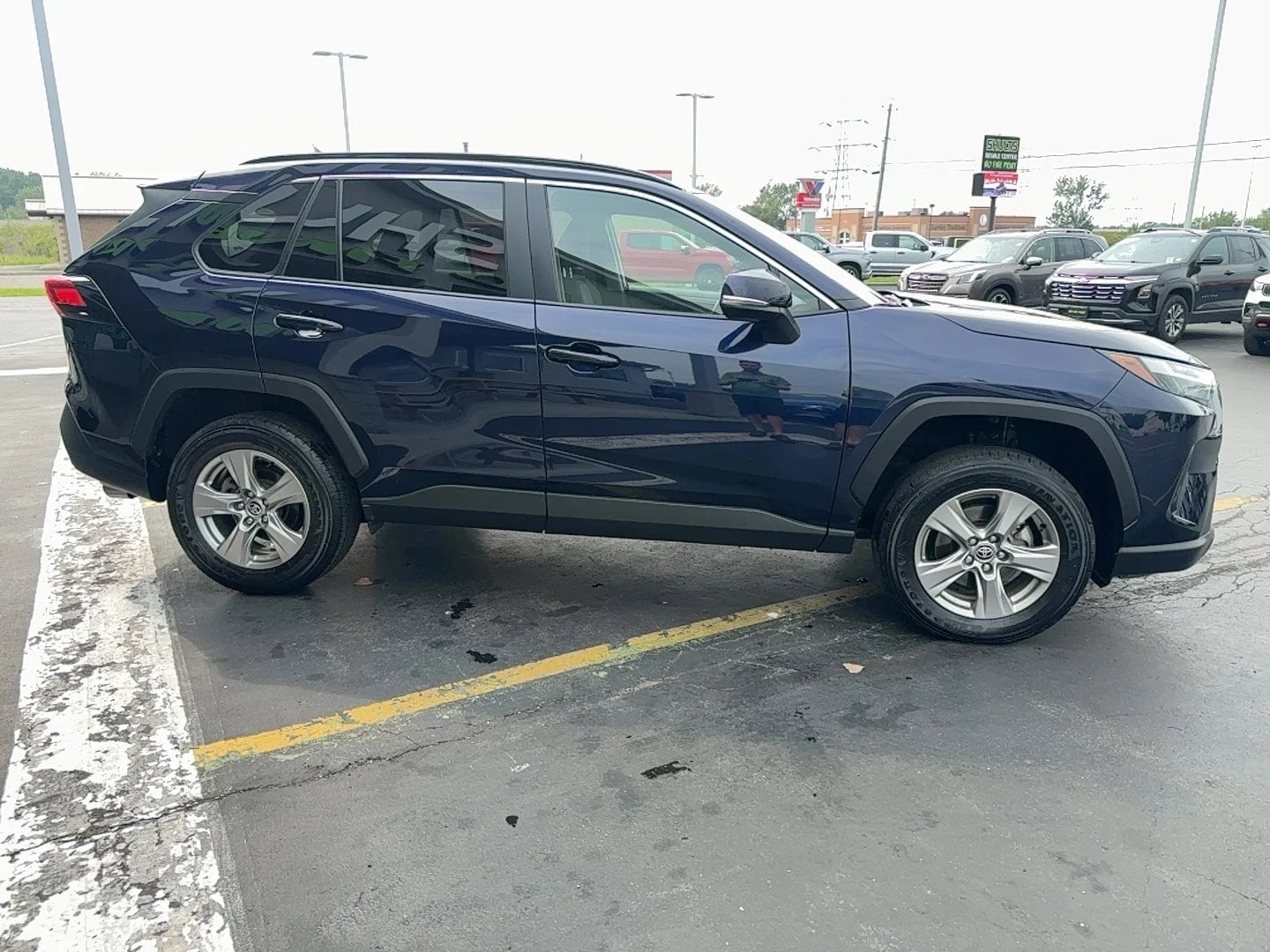 Used 2025 Blue Toyota XLE image 7